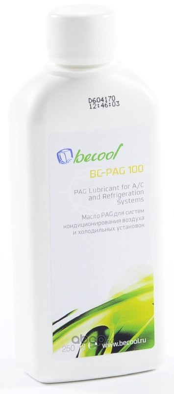 Becool BCPAG100 Масло синтетическое BC-PAG 100  0.25l
