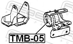 Febest TMB05 Сайлентблок левой подушки двигателя