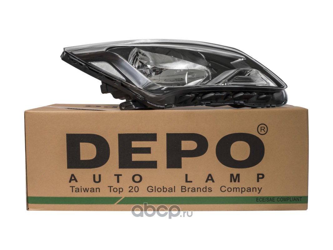 221-1166R-LD-EM Depo Фара купить запчасти в Банзай Авто