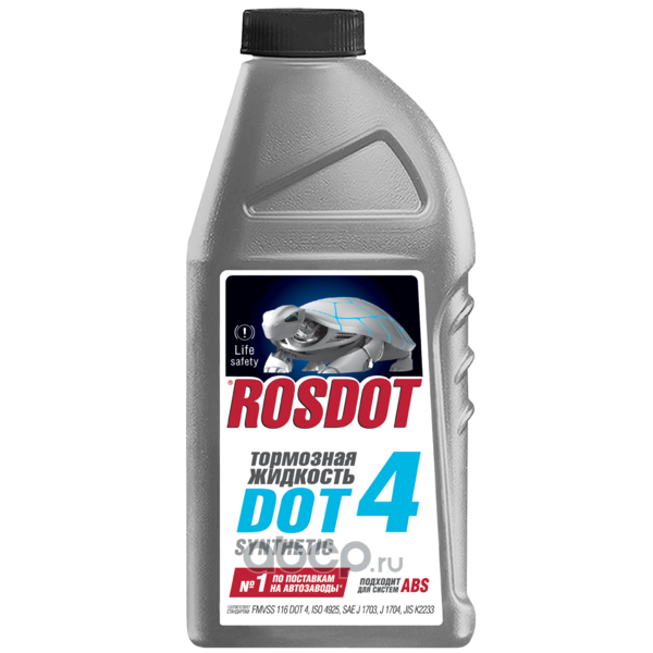 ROSDOT 430101H02 Жидкость тормозная РОС-ДОТ-4 455 г