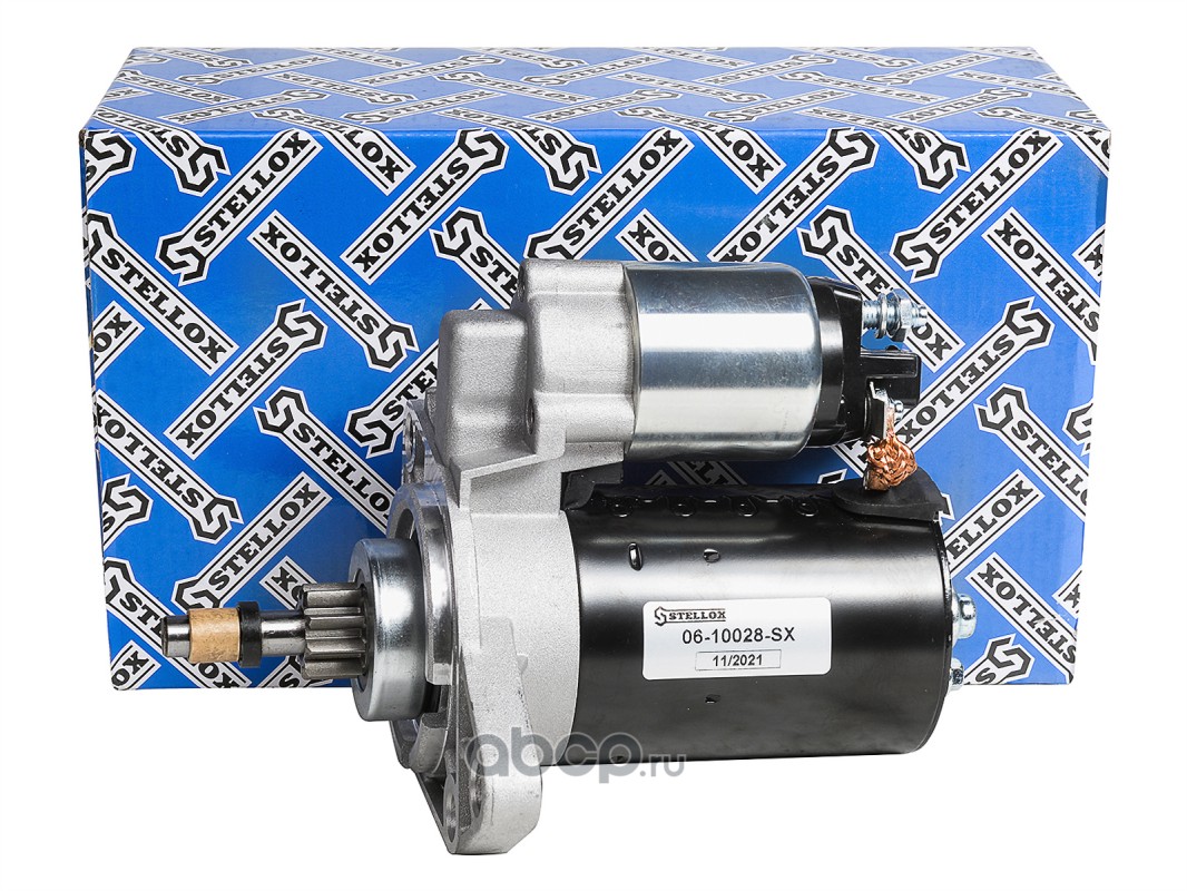 Купить Stellox 0610028SX 06-10028-SX_стартер! 12V 1.1KW 9TVW  Golf/Passat/Vento 1.4-2.0 91-05 по выгодной цене с доставкой по всей России.