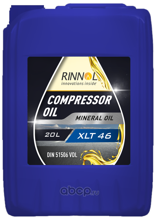 Масло компрессорное COMPRESSOR OIL XLT 46 192605