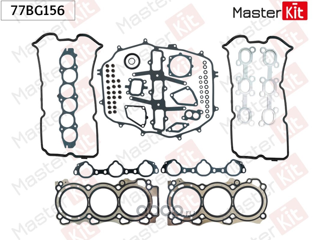 77BG156 MasterKit Прокладки двигателя, полный комплект