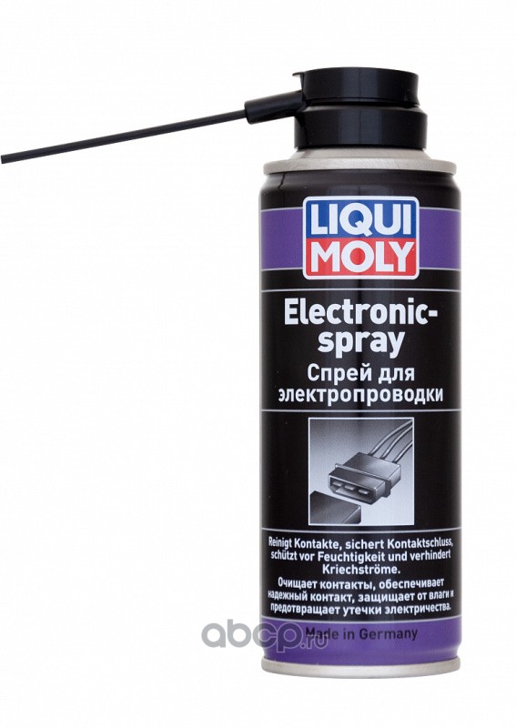 LIQUI MOLY 8047 LiquiMoly Спрей д/электропроводки Electronic-Spray (0,2л)