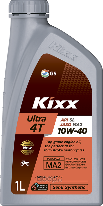 Kixx L5108AL1E1 Масло моторное полусинтетика 10W-40 1 л.