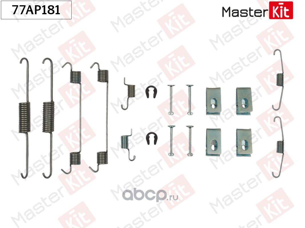 77AP181 MasterKit Комплект установочный барабанных колодок