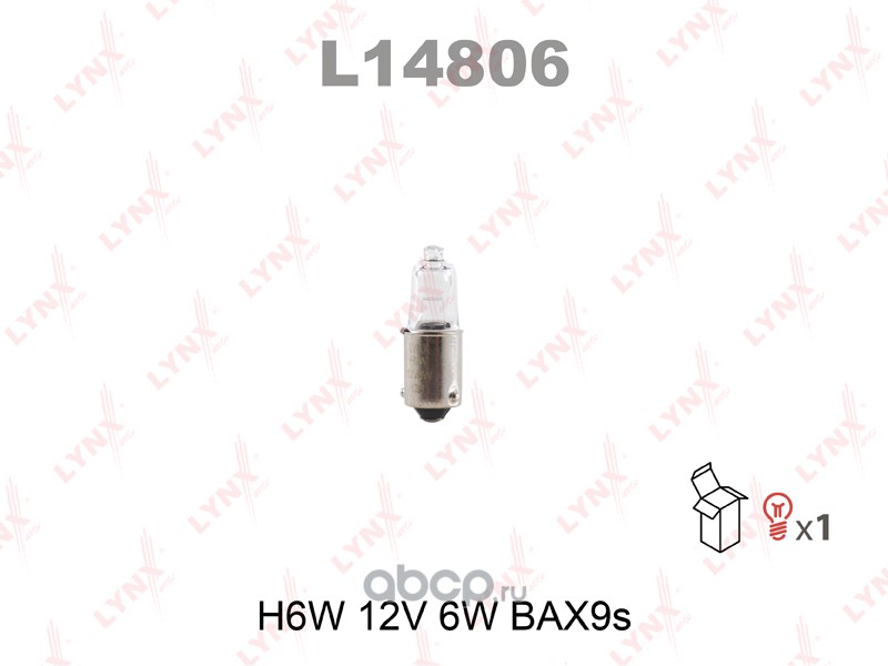 LYNXauto L14806 Лампа накаливания