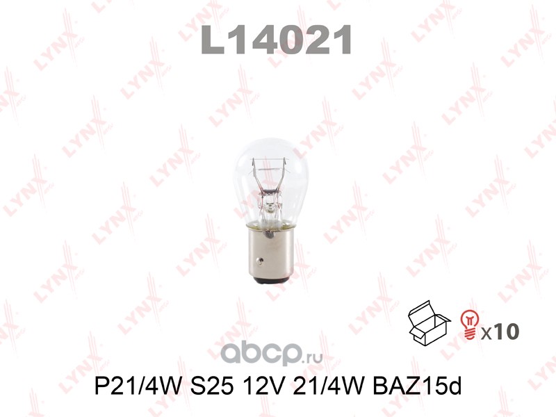LYNXauto L14021 Лампа накаливания