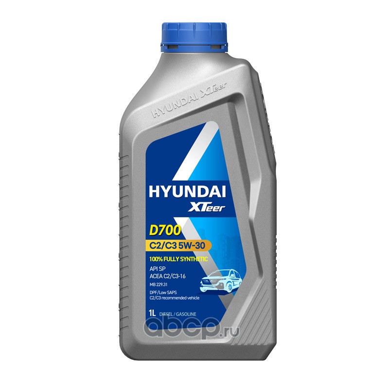 HYUNDAI XTeer 1011224 HYUNDAI  XTeer Diesel Ultra C3 5W30, 1 л, Моторное масло синтетическое