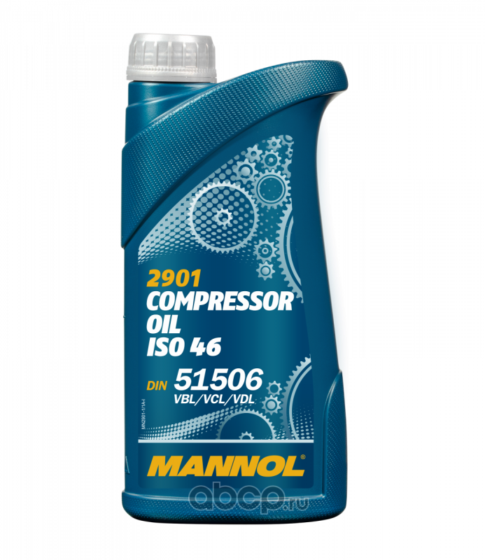 MANNOL MN29011 Масло компрессорное 2901 COMPRESSOR OIL ISO 46