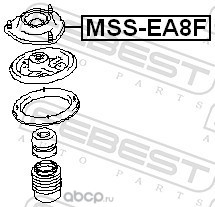 Febest MSSEA8F Опора переднего амортизатора