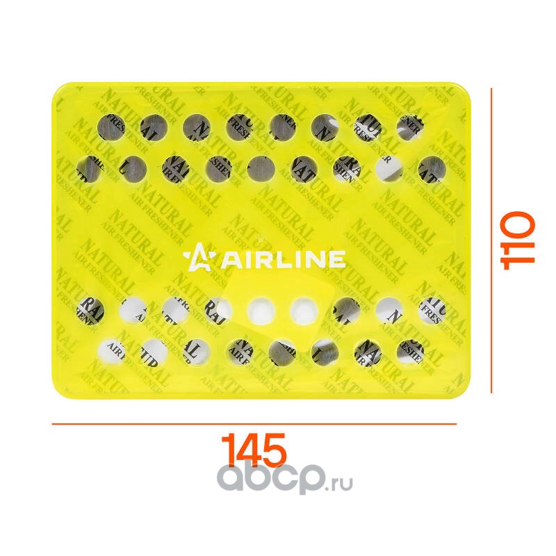 AIRLINE AFSI141 Ароматизатор под сиденье гелевый макси "Тундра" итальянский лимон (AFSI141)