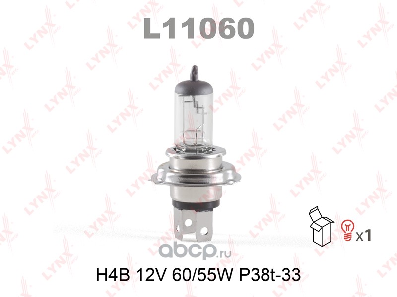 LYNXauto L11060 Лампа галогенная