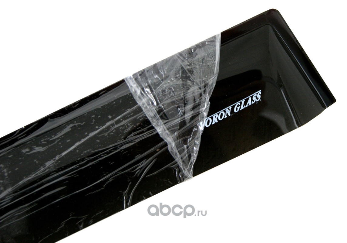 Voron Glass DEF00878 Дефлекторы неломающиеся на боковые стекла Voron Glass серия Samurai для а/м Hyundai Solaris II 2017 Sd /седан /накладные /скотч /к-т 4шт/