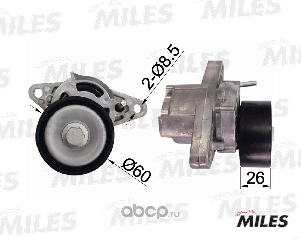 Miles AG00028 Натяжитель ремня приводного