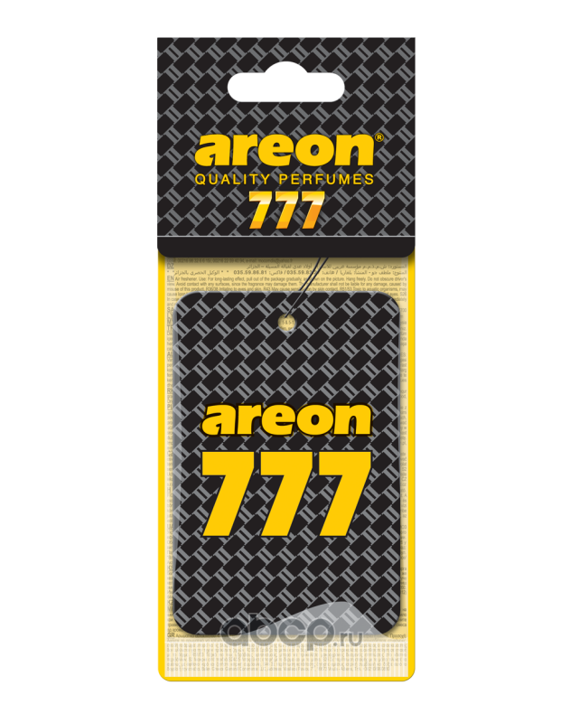 AREON DRY777S01 Ароматизатор  "" 777 "" Фабрис