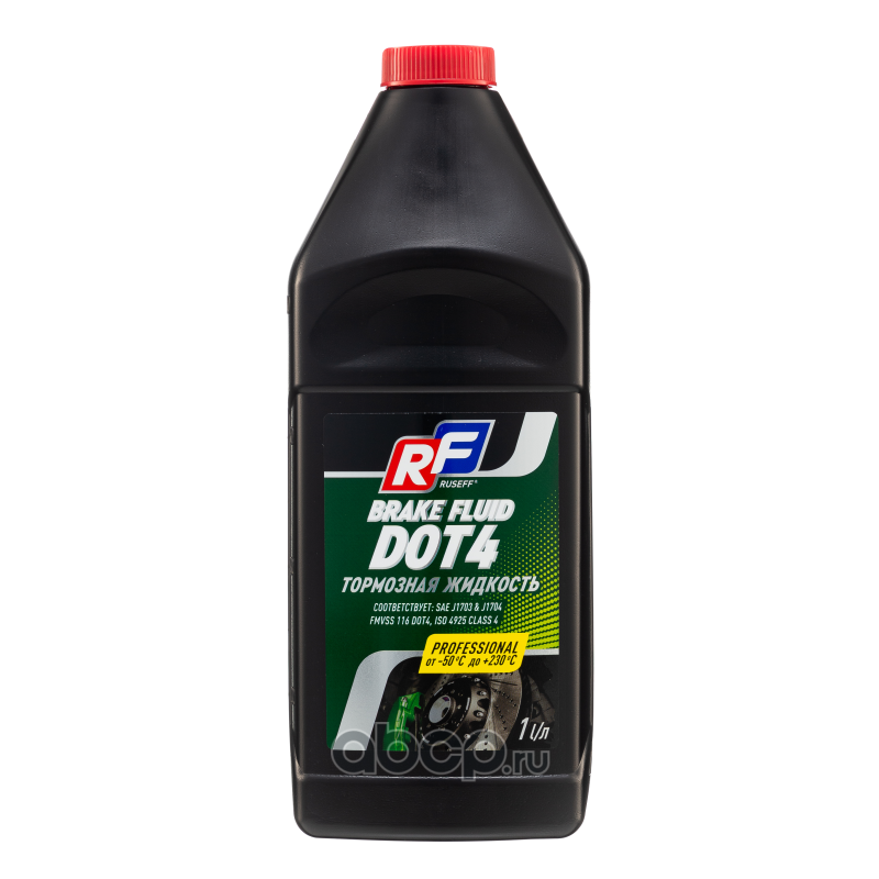 RUSEFF 20523N Тормозная жидкость DOT 4 (1л)