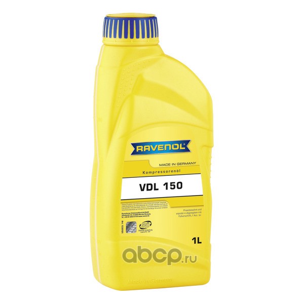 Ravenol 1330101001 Компрессорное масло ravenol Kompressorenoel VDL 150