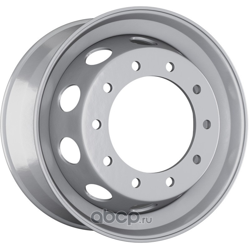 ASTERRO 2237A Диск штампованный 9.00x22.5 10/335 ET159 D281 СЕРЕБРИСТЫЙ