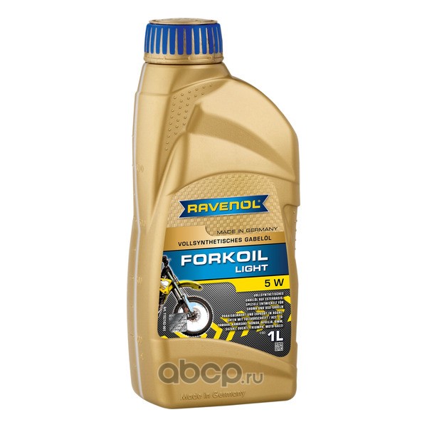 Ravenol 118210200101999 Вилочное масло RAVENOL Forkoil Light 5W, 1 литр