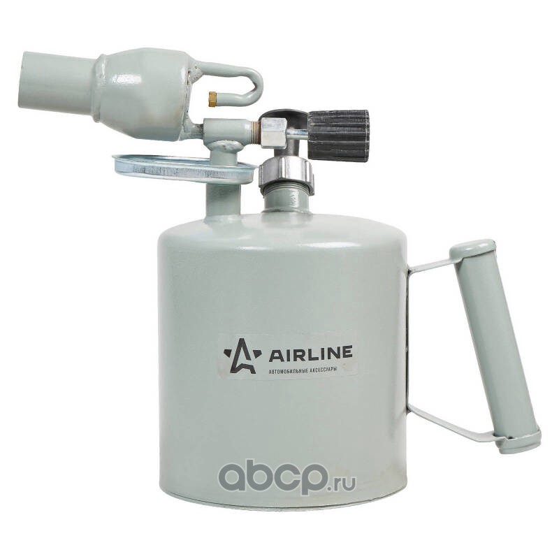 AIRLINE AGT07 Лампа паяльная (горелка) бензиновая, 2,0L, серая(AGT-07)