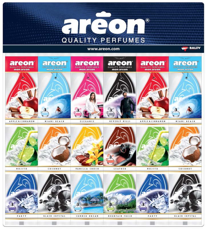 Areon disp. MON AREON  (лист 72 шт) 704041
