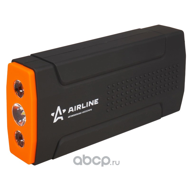 AIRLINE APB1406 Аккумулятор внешний универсальный (Booster) 13800мАч: 2хUSB 5V 2A, 12V/16V/19V, фонарь, пуск ДВС (APB-14-06)