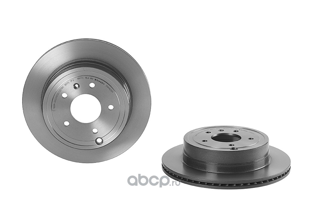 Brembo 09A62911 Тормозной диск