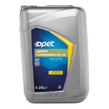 OPET 602084088 Компрессорное масло OPTIMA COMPRESSOR OIL 32 /DP 6521 DAH (20л)