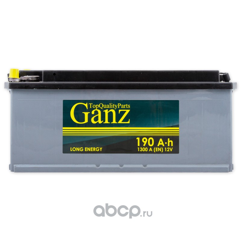 GANZ GA1904 Аккумулятор GANZ 190.4 А/ч R+ 514x218x210 EN1300