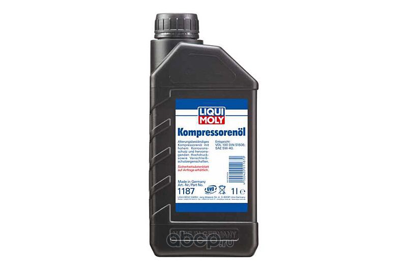 LIQUI MOLY 1187 Масло компрессорное 1л.