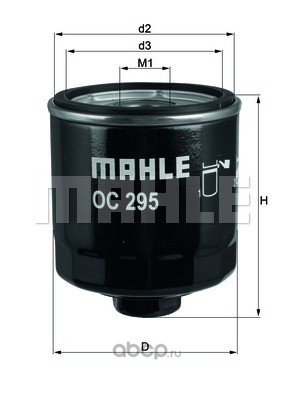 Mahle/Knecht OC295 Масляный фильтр
