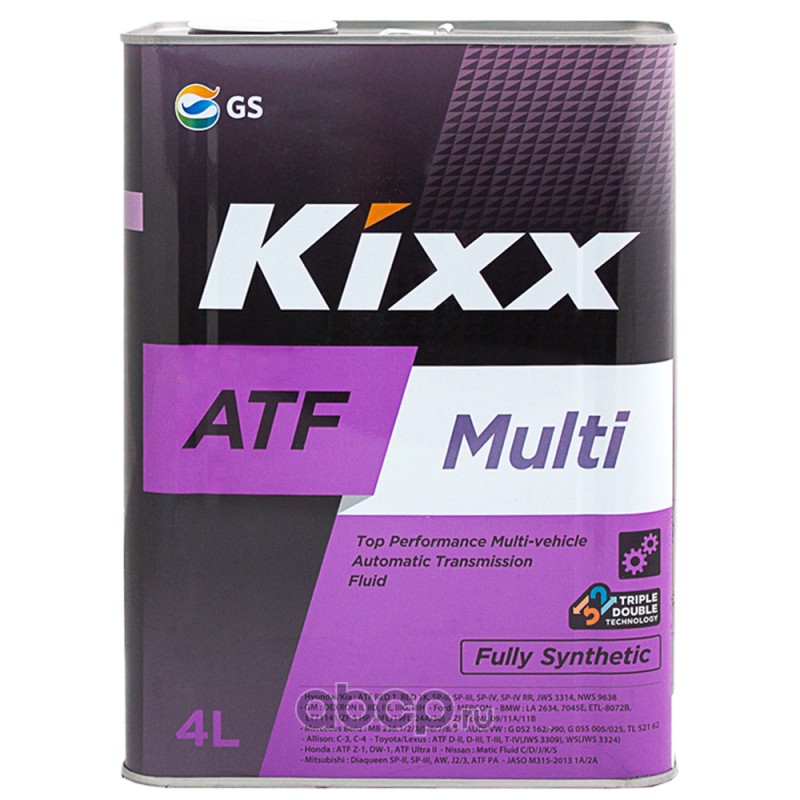 Kixx L251844TE1 Масло АКПП синтетика   4л.