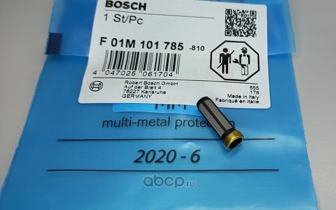 Bosch F01M101785 Фильтр ТНВД FORD/MAZDA/SUZUKI/PSA