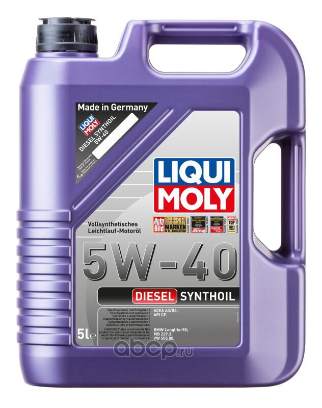 Liqui moly 5w 40 synthoil high