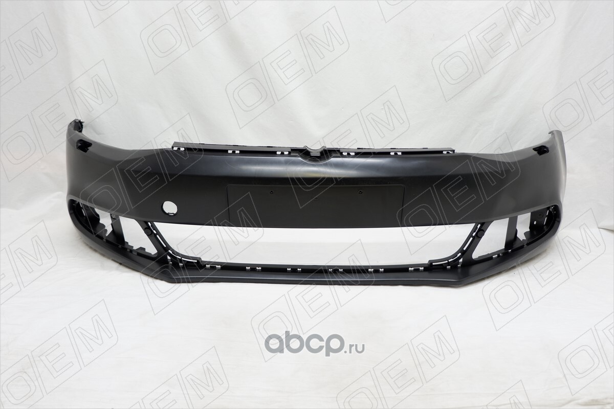 OEM0182 O.E.M. Бампер передний Volkswagen Jetta 6 2010-2015, под  фароомыватели купить запчасти в Банзай Авто