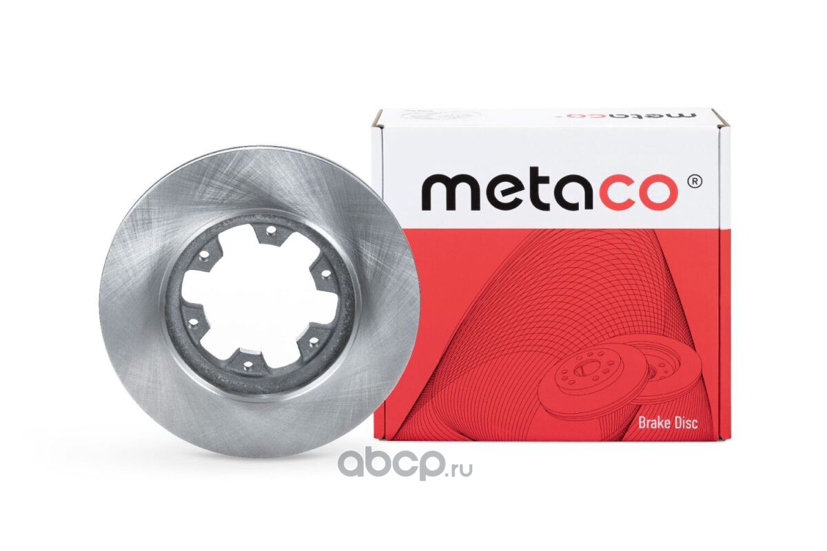 METACO 3050211 Диск тормозной передний вентилируемый