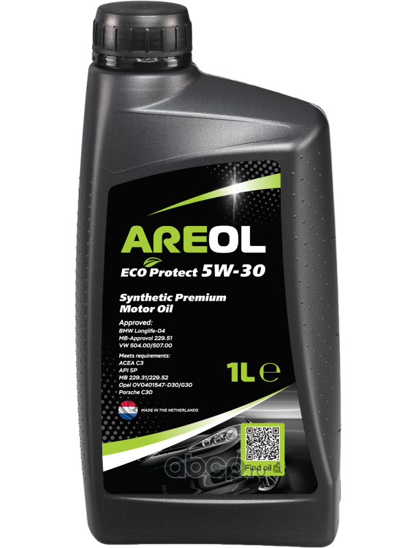 AREOL 5W30AR018 Масло моторное AREOL ECO Protect 5W30 синтетика 1л.