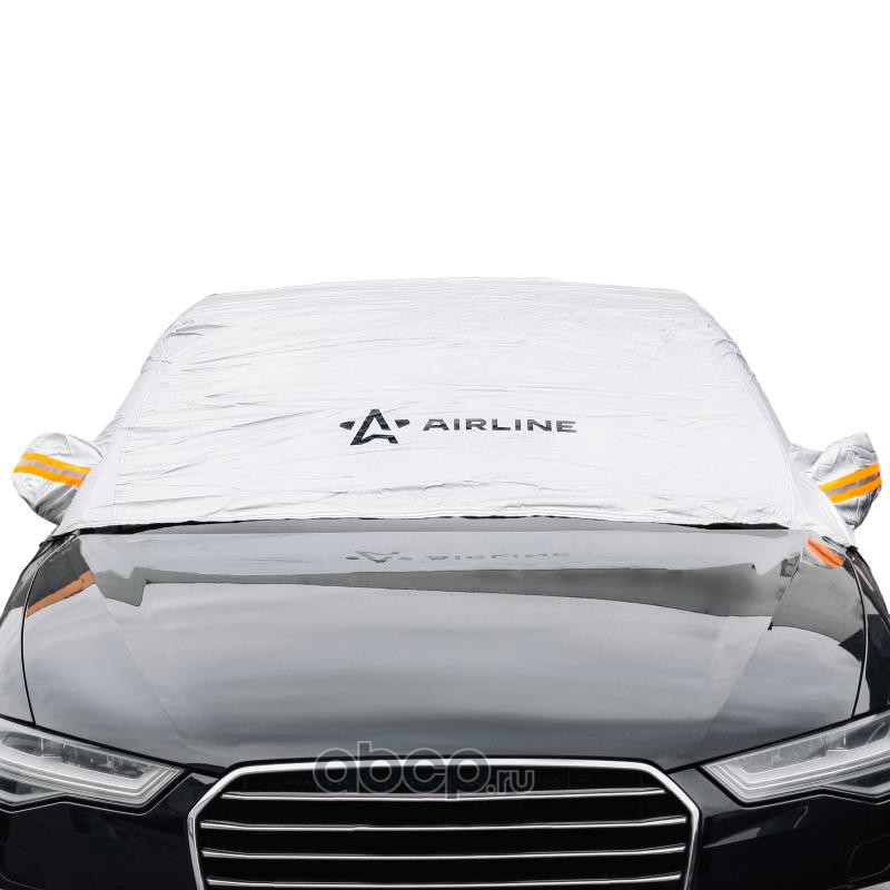 AIRLINE ADCT003 Чехол-тент на крышу и окна автомобиля, защитный (259*140*56 см) универсал., серый (ADCT003)