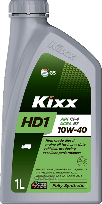 Kixx L2061AL1E1 Масло моторное HD1 10W-40 синтетическое 1 л