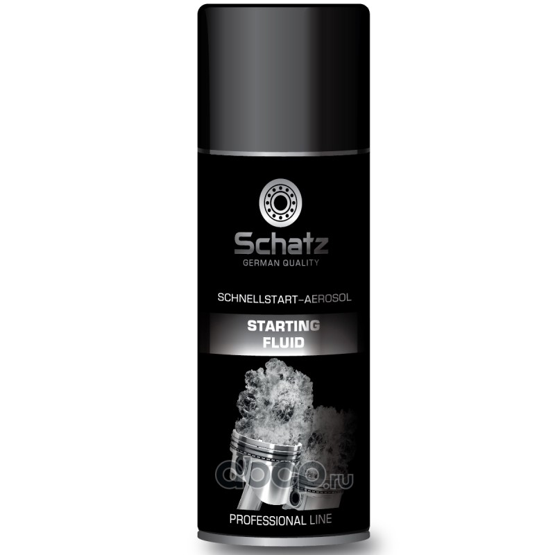 Schatz CCS065 Быстрый старт (для пуска бензиновых и дизельных двигателей всех типов техники), аэрозоль 520мл