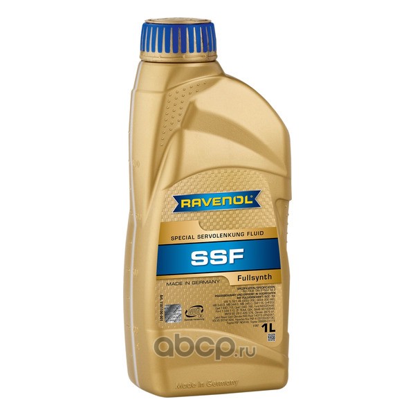 Ravenol 118110000101999 Жидкость для гидроусилителя RAVENOL SSF Special Servolenkung Fluid, 1 литр