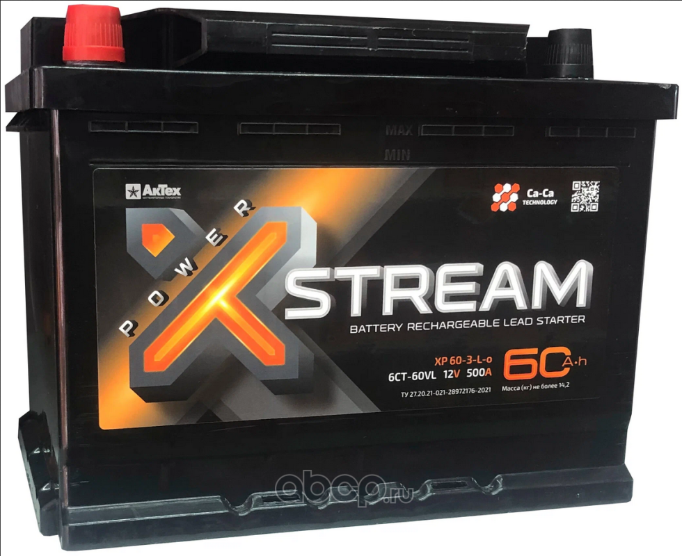 Аккумулятор XSTREAM Power. Аккумулятор XSTREAM Power - 60 Ач - 500 а - обр../пол (-:+). X-Stream Power аккумулятор. Аккумулятор Daz 60.