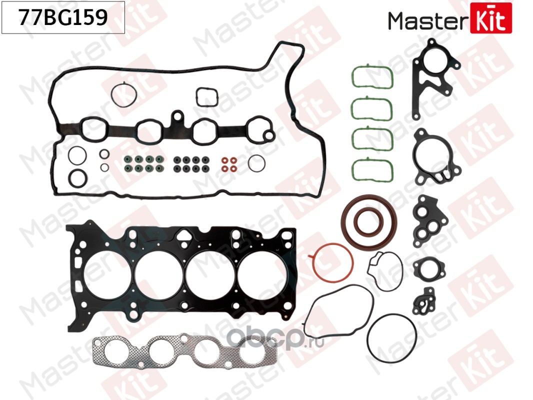 77BG159 MasterKit Комплект прокладок двигателя