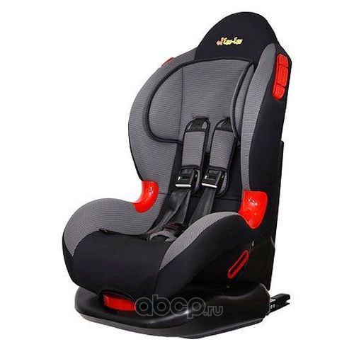 Еду-Еду KRES3804 Автокресло детское KS 525 ISOFIX, гр. I/II, темно-серый, темно-красный