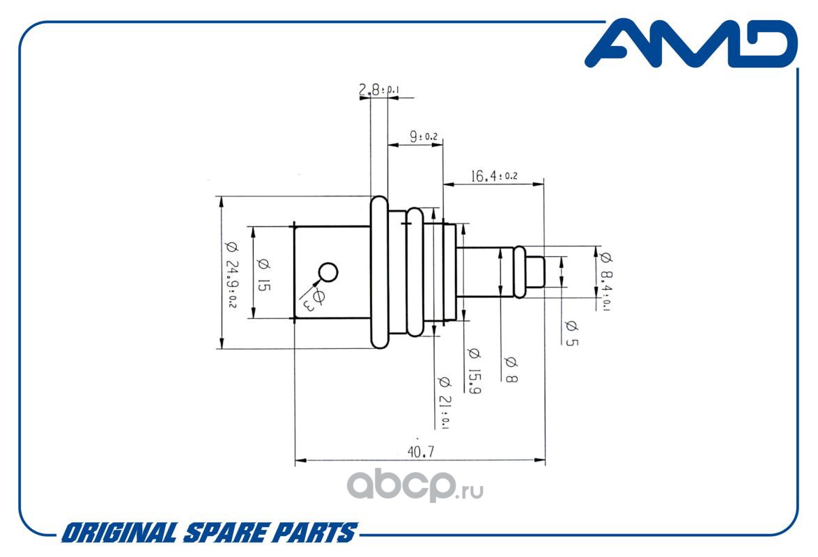 AMD AMDSEN257 Регулятор давления топлива