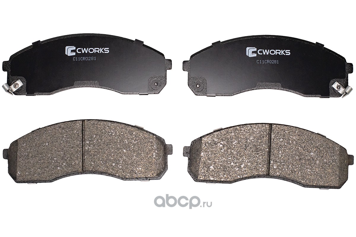 Колодки тормозные cworks Колодки тормозные cworks