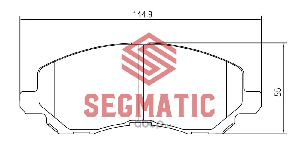 Колодки тормозные Segmatic. Segmatic sgbp2723 колодка. Sgbp2555. Sh20025 Segmatic.