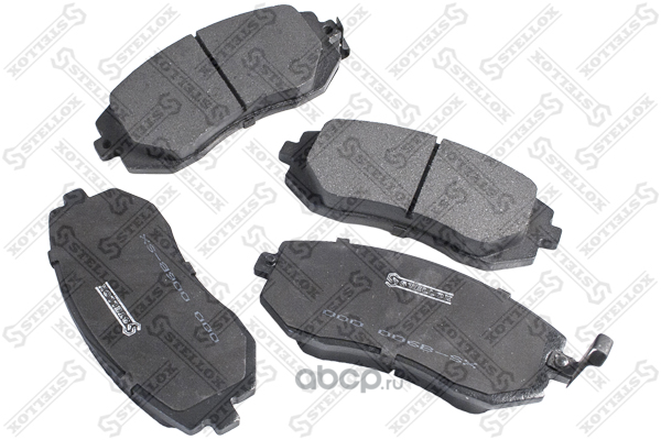 Stellox 000006BSX 000 006B-SX колодки дисковые передние! антискрип. пл. Subaru Impreza/Forester/Legacy 1.5-2.5 09>