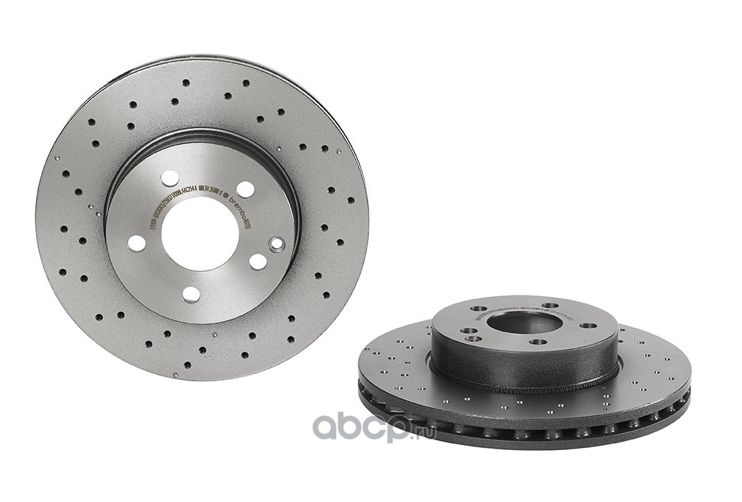 Brembo 09A61351 Тормозной диск